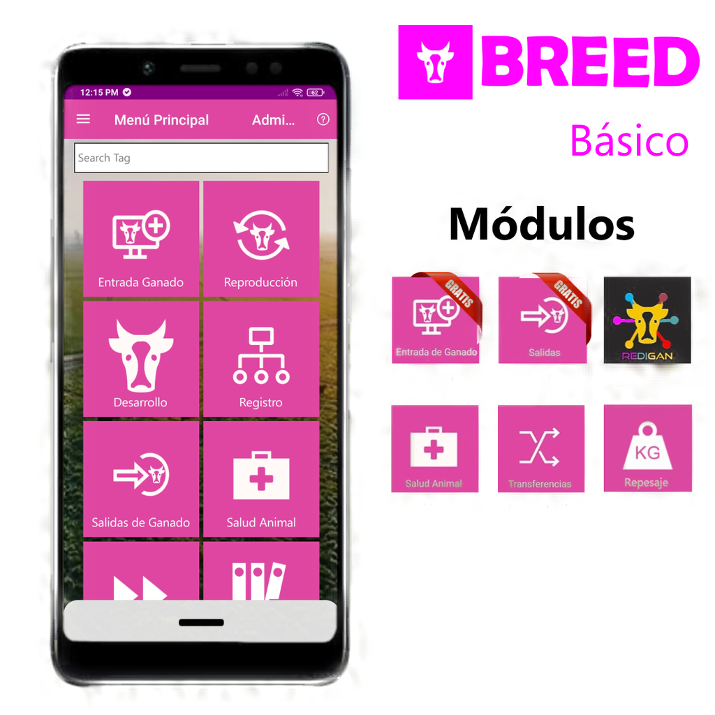 BREED | REDIGAN Plataforma para control de procesos ganaderos