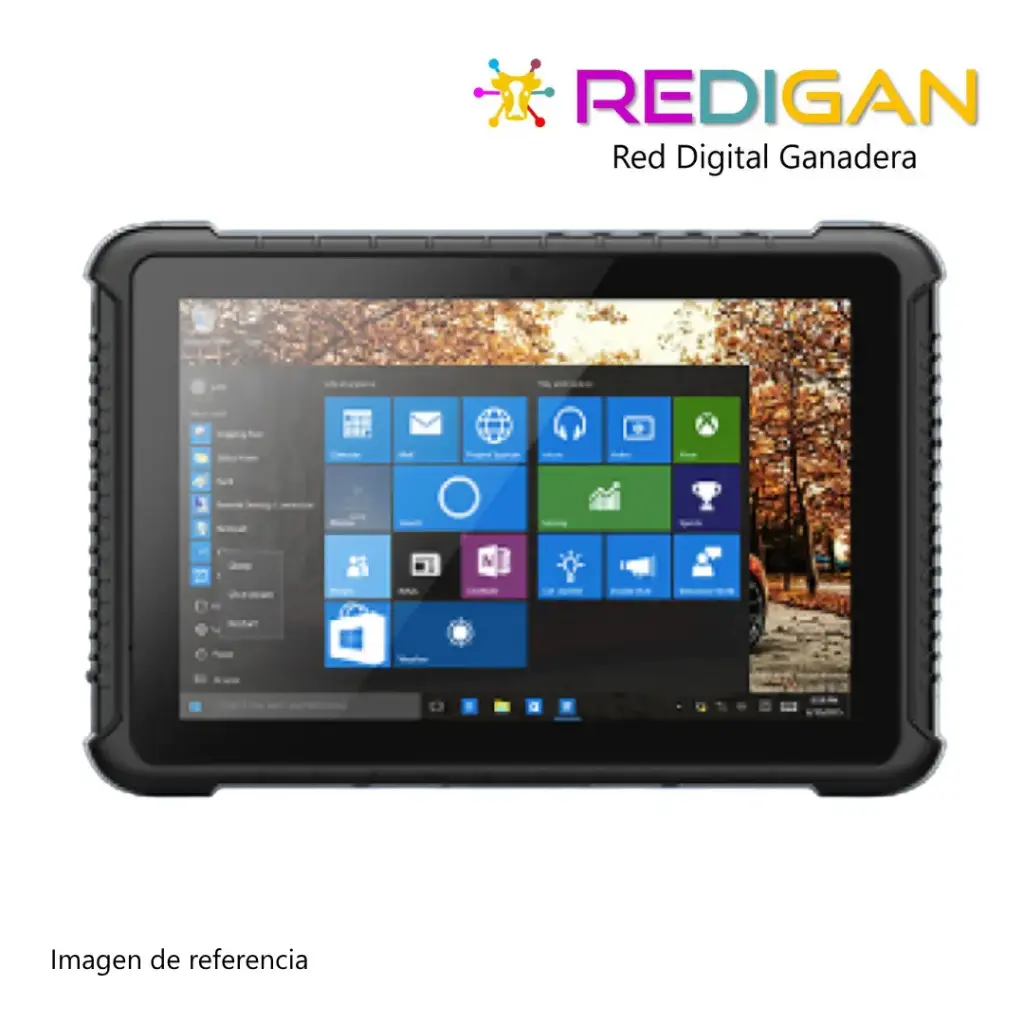 Tablet Windows uso rudo reconstruida